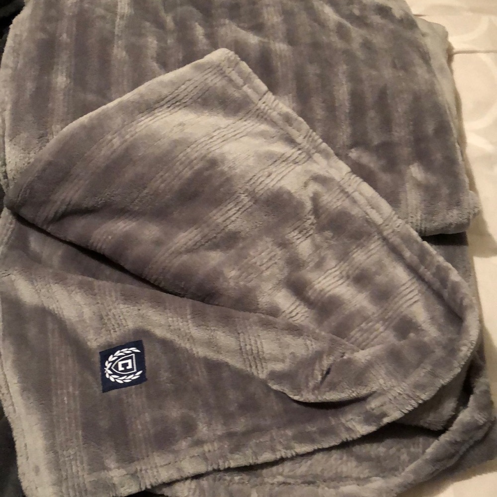Grey Cozy Chaps - Ralph Lauren Throw / Blanket
